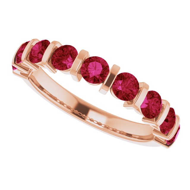 Lab-Grown Red Ruby | Round | 2mm | Natural Red Ruby | Round | 2mm