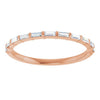 Natural Diamond | Straight baguette | 2.5 x 1mm | Lab-Grown Diamond | Straight baguette | 2.5 x 1mm