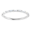Natural Diamond | Straight baguette | 2.5 x 1mm | Lab-Grown Diamond | Straight baguette | 2.5 x 1mm