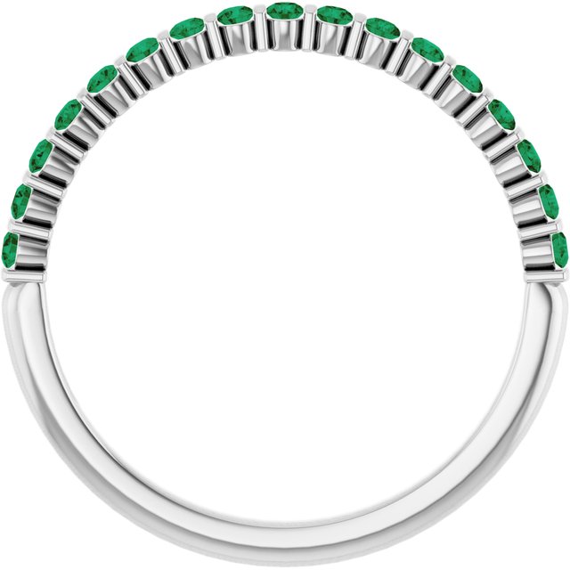 Lab-Grown Green Emerald | Round | 1.5mm | Natural Green Emerald | Round | 1.5mm