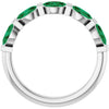 Lab-Grown Green Emerald | Oval | 5 x 3mm | Natural Green Emerald | Oval | 5 x 3mm