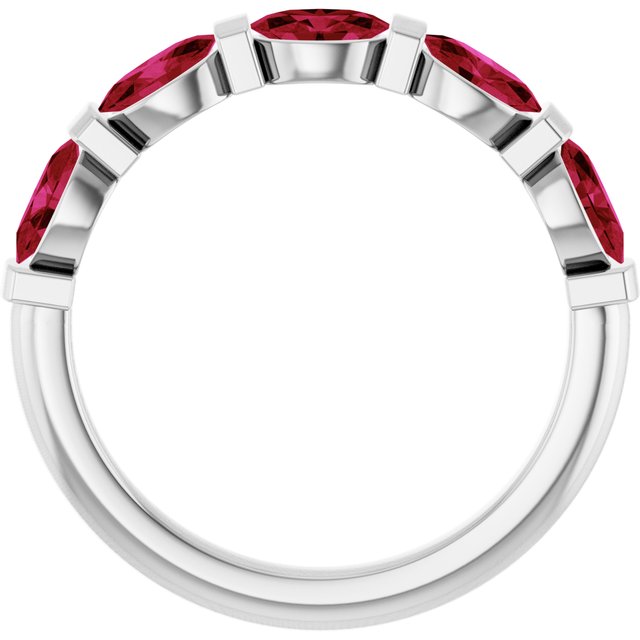Lab-Grown Red Ruby | Oval | 5 x 3mm | Natural Red Ruby | Oval | 5 x 3mm