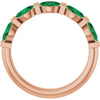 Lab-Grown Green Emerald | Oval | 5 x 3mm | Natural Green Emerald | Oval | 5 x 3mm