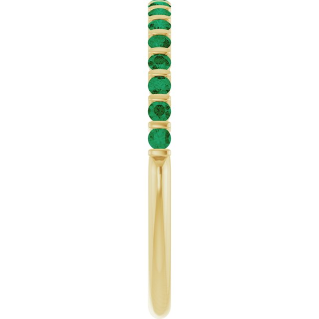 Lab-Grown Green Emerald | Round | 1.5mm | Natural Green Emerald | Round | 1.5mm