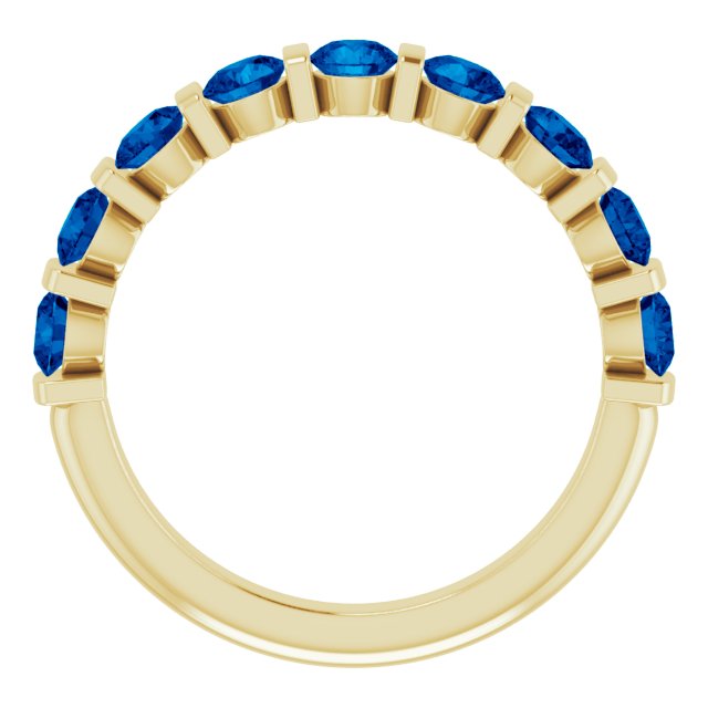 Lab-Grown Blue Sapphire | Round | 2mm | Natural Blue Sapphire | Round | 2mm