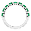 Lab-Grown Green Emerald | Round | 2mm | Natural Green Emerald | Round | 2mm