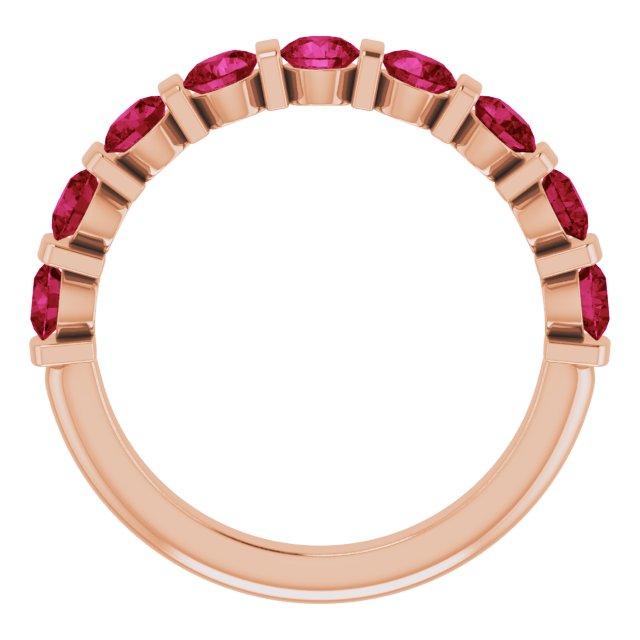 Lab-Grown Red Ruby | Round | 2mm | Natural Red Ruby | Round | 2mm