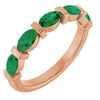 Lab-Grown Green Emerald | Oval | 5 x 3mm | Natural Green Emerald | Oval | 5 x 3mm