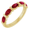 Lab-Grown Red Ruby | Oval | 5 x 3mm | Natural Red Ruby | Oval | 5 x 3mm