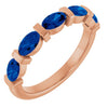 Lab-Grown Blue Sapphire | Oval | 5 x 3mm | Natural Blue Sapphire | Oval | 5 x 3mm