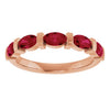 Lab-Grown Red Ruby | Oval | 5 x 3mm | Natural Red Ruby | Oval | 5 x 3mm