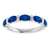 Lab-Grown Blue Sapphire | Oval | 5 x 3mm | Natural Blue Sapphire | Oval | 5 x 3mm