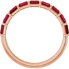 Natural Red Ruby | Straight baguette | 3 x 2mm | Lab-Grown Red Ruby | Straight baguette | 3 x 2mm