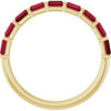 Natural Red Ruby | Straight baguette | 3 x 2mm | Lab-Grown Red Ruby | Straight baguette | 3 x 2mm