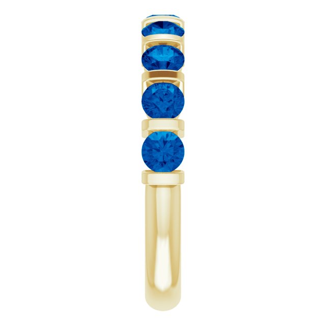 Lab-Grown Blue Sapphire | Round | 2mm | Natural Blue Sapphire | Round | 2mm