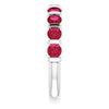 Lab-Grown Red Ruby | Round | 2mm | Natural Red Ruby | Round | 2mm