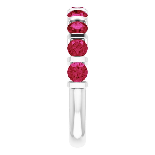 Lab-Grown Red Ruby | Round | 2mm | Natural Red Ruby | Round | 2mm
