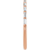 Natural Diamond | Straight baguette | 2.5 x 1mm