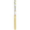 Natural Diamond | Straight baguette | 2.5 x 1mm