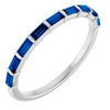 Natural Blue Sapphire | Straight baguette | 3 x 1.5mm | Lab-Grown Blue Sapphire | Straight baguette | 3 x 1.5mm