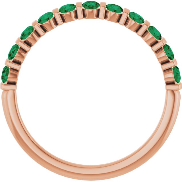Lab-Grown Green Emerald | Round | 2.25mm | Natural Green Emerald | Round | 2.25mm