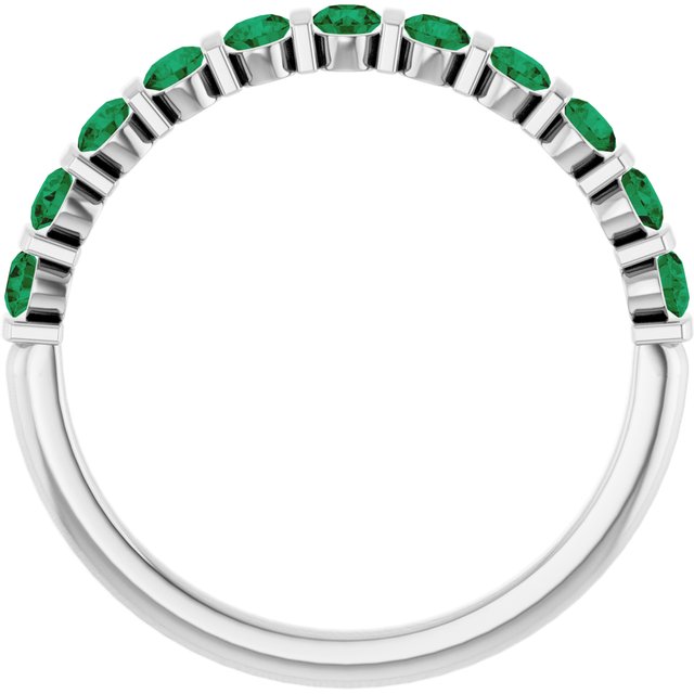 Lab-Grown Green Emerald | Round | 2.25mm | Natural Green Emerald | Round | 2.25mm