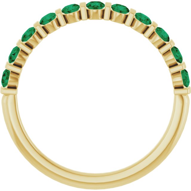 Lab-Grown Green Emerald | Round | 2.25mm | Natural Green Emerald | Round | 2.25mm