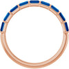 Natural Blue Sapphire | Straight baguette | 3 x 1.5mm | Lab-Grown Blue Sapphire | Straight baguette | 3 x 1.5mm
