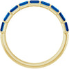 Natural Blue Sapphire | Straight baguette | 3 x 1.5mm | Lab-Grown Blue Sapphire | Straight baguette | 3 x 1.5mm