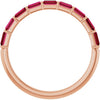 Natural Red Ruby | Straight baguette | 3 x 1.5mm | Lab-Grown Red Ruby | Straight baguette | 3 x 1.5mm