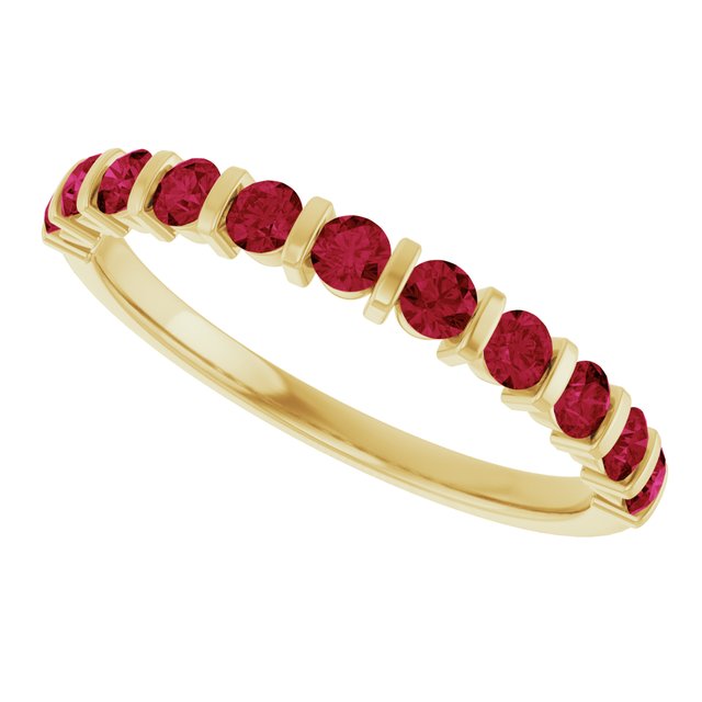 Lab-Grown Red Ruby | Round | 2.25mm | Natural Red Ruby | Round | 2.25mm