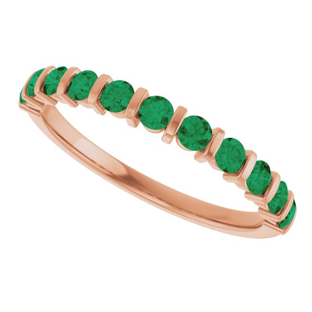 Lab-Grown Green Emerald | Round | 2.25mm | Natural Green Emerald | Round | 2.25mm