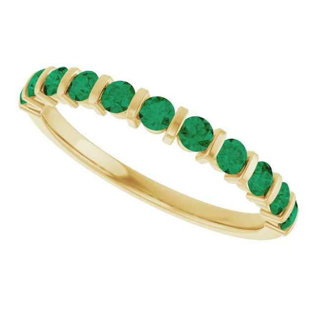 Lab-Grown Green Emerald | Round | 2.25mm | Natural Green Emerald | Round | 2.25mm