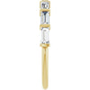 Natural Diamond | Straight baguette | 4 x 2mm