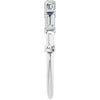 Natural Diamond | Straight baguette | 4 x 2mm