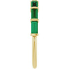 Natural Green Emerald | Straight baguette | 4 x 2mm | Lab-Grown Green Emerald | Straight baguette | 4 x 2mm