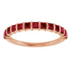 Natural Red Ruby | Square | 2 x 2mm | Lab-Grown Red Ruby | Square | 2 x 2mm