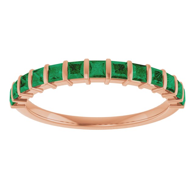Natural Green Emerald | Square | 2 x 2mm | Lab-Grown Green Emerald | Square | 2 x 2mm
