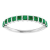 Natural Green Emerald | Square | 2 x 2mm | Lab-Grown Green Emerald | Square | 2 x 2mm