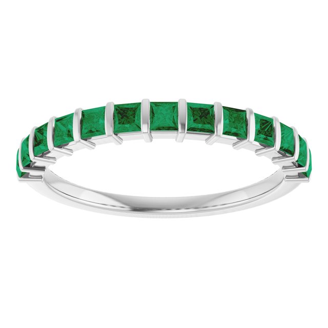 Natural Green Emerald | Square | 2 x 2mm | Lab-Grown Green Emerald | Square | 2 x 2mm