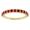 Natural Red Ruby | Square | 2 x 2mm | Lab-Grown Red Ruby | Square | 2 x 2mm