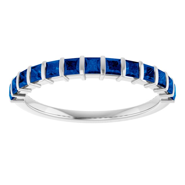 Natural Blue Sapphire | Square | 2 x 2mm | Lab-Grown Blue Sapphire | Square | 2 x 2mm