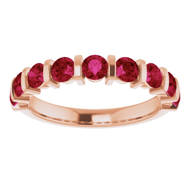 Lab-Grown Red Ruby | Round | 2mm | Natural Red Ruby | Round | 2mm