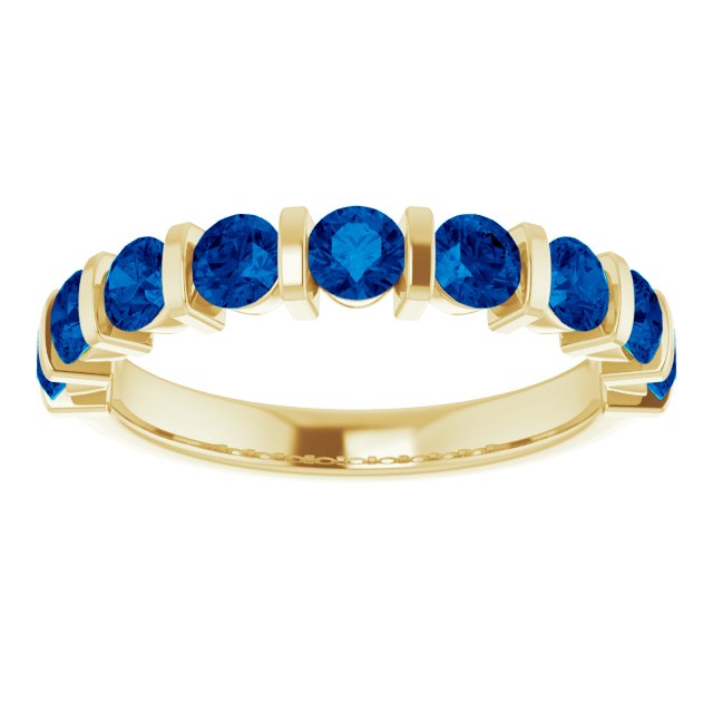Lab-Grown Blue Sapphire | Round | 2mm | Natural Blue Sapphire | Round | 2mm