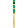 Natural Green Emerald | Straight baguette | 3 x 1.5mm | Lab-Grown Green Emerald | Straight baguette | 3 x 1.5mm