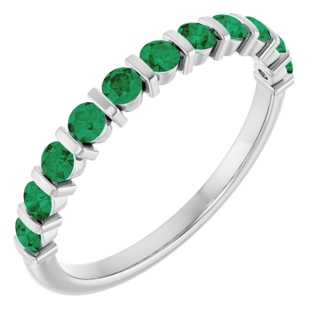 Lab-Grown Green Emerald | Round | 2.25mm | Natural Green Emerald | Round | 2.25mm