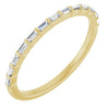 Natural Diamond | Straight baguette | 2 x 1mm
