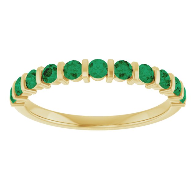 Lab-Grown Green Emerald | Round | 2.25mm | Natural Green Emerald | Round | 2.25mm
