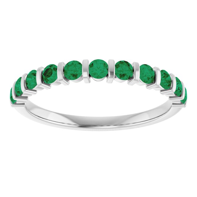 Lab-Grown Green Emerald | Round | 2.25mm | Natural Green Emerald | Round | 2.25mm