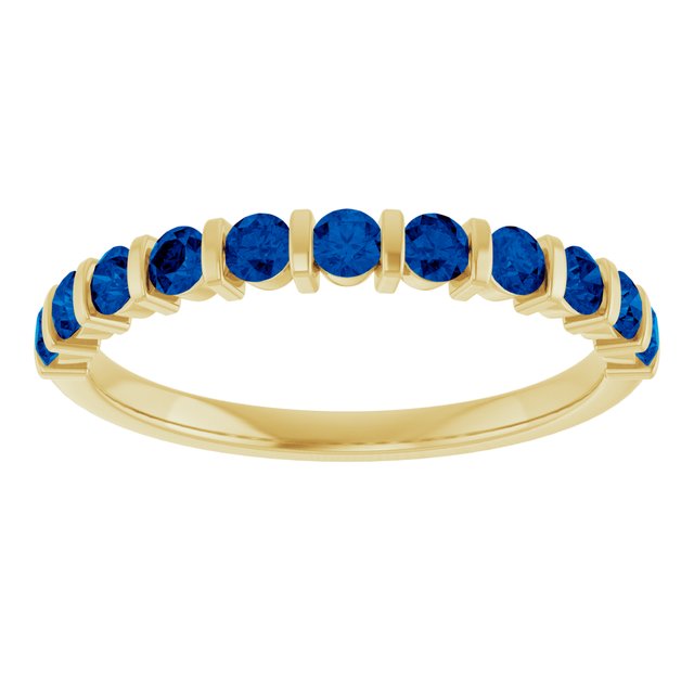 Lab-Grown Blue Sapphire | Round | 2.25mm | Natural Blue Sapphire | Round | 2.25mm